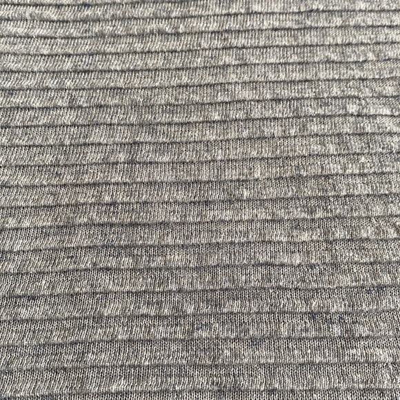 ❤️Host Pick ❤️ Eileen Fisher ribbed heather grey vest Italian yarn cotton/ linen - Picture 7 of 10